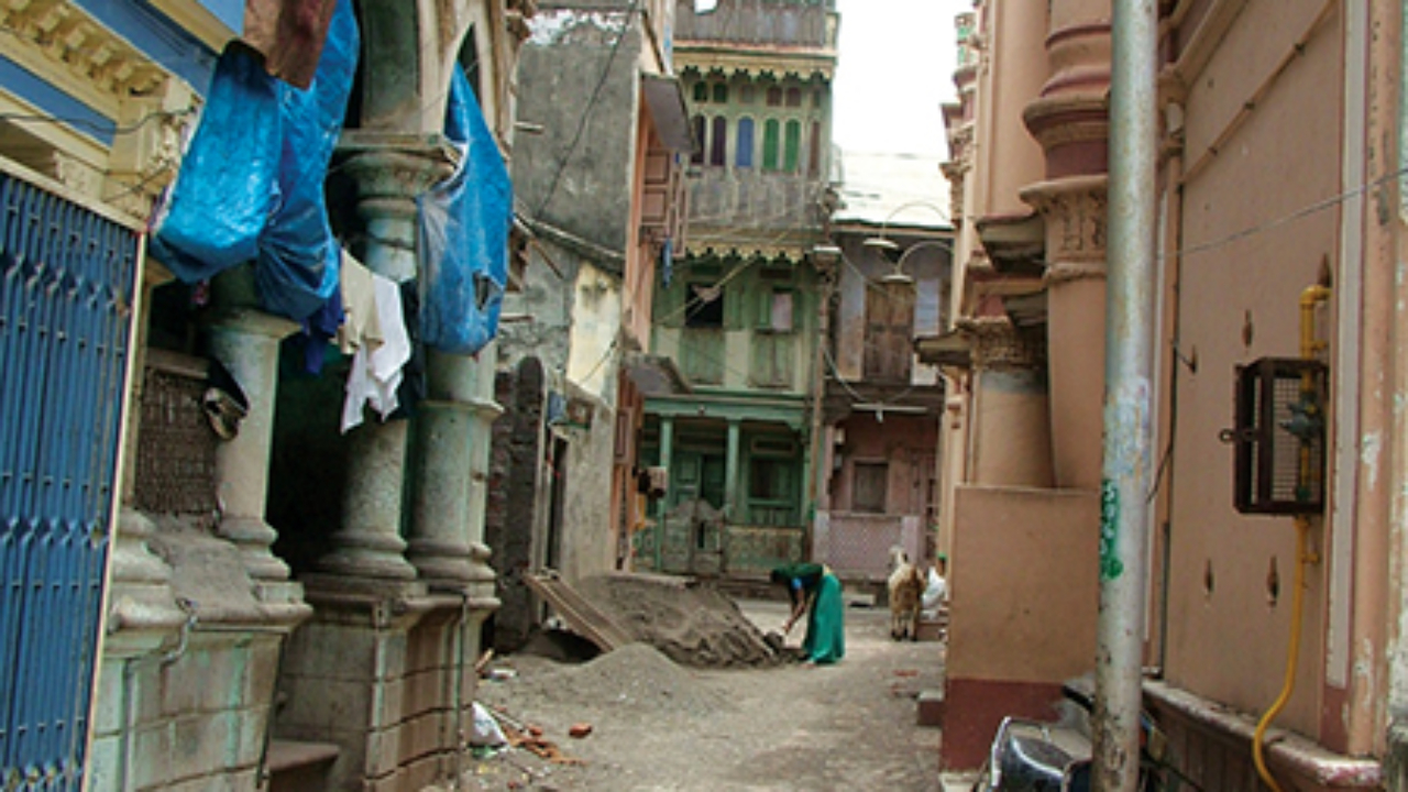 A street view in Rander