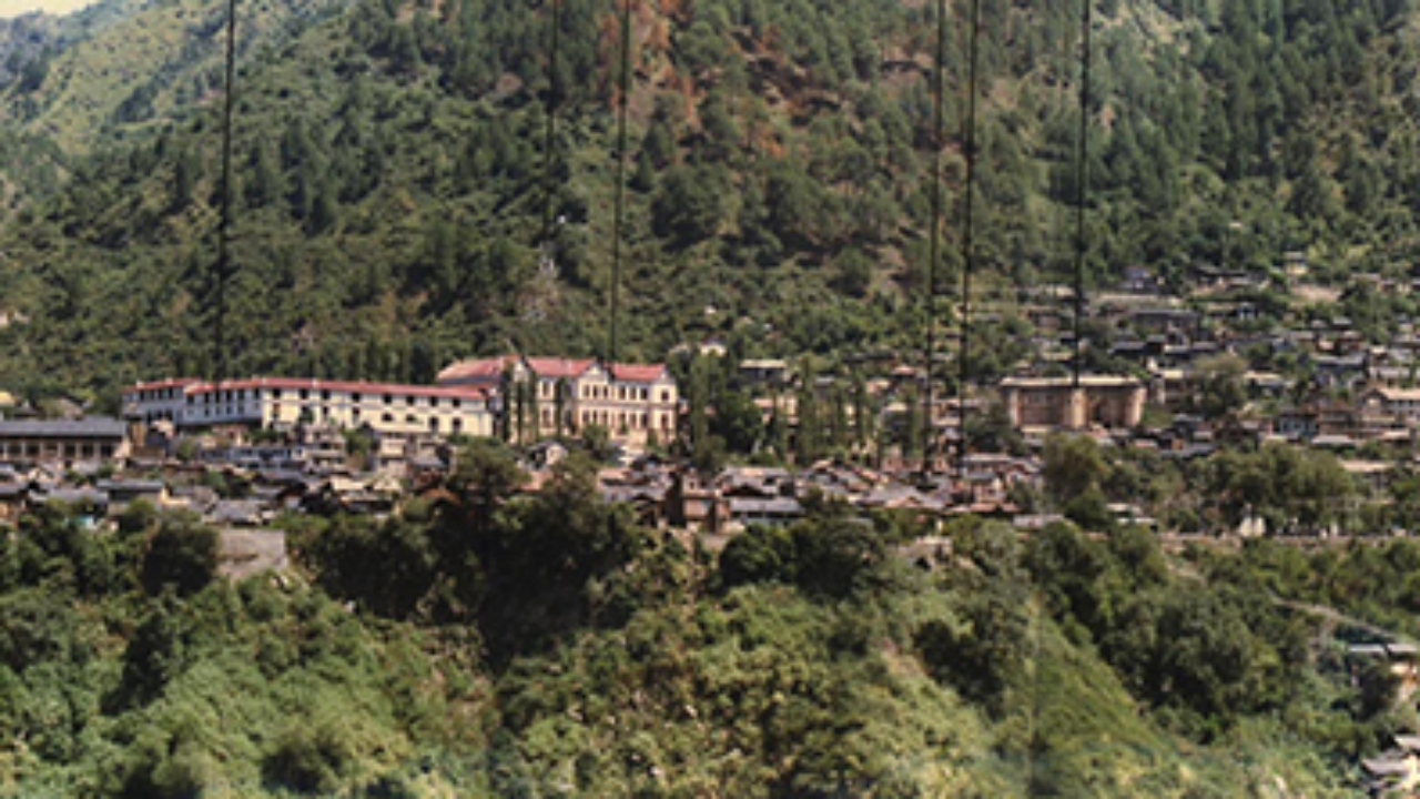 View of town from Sultanpur